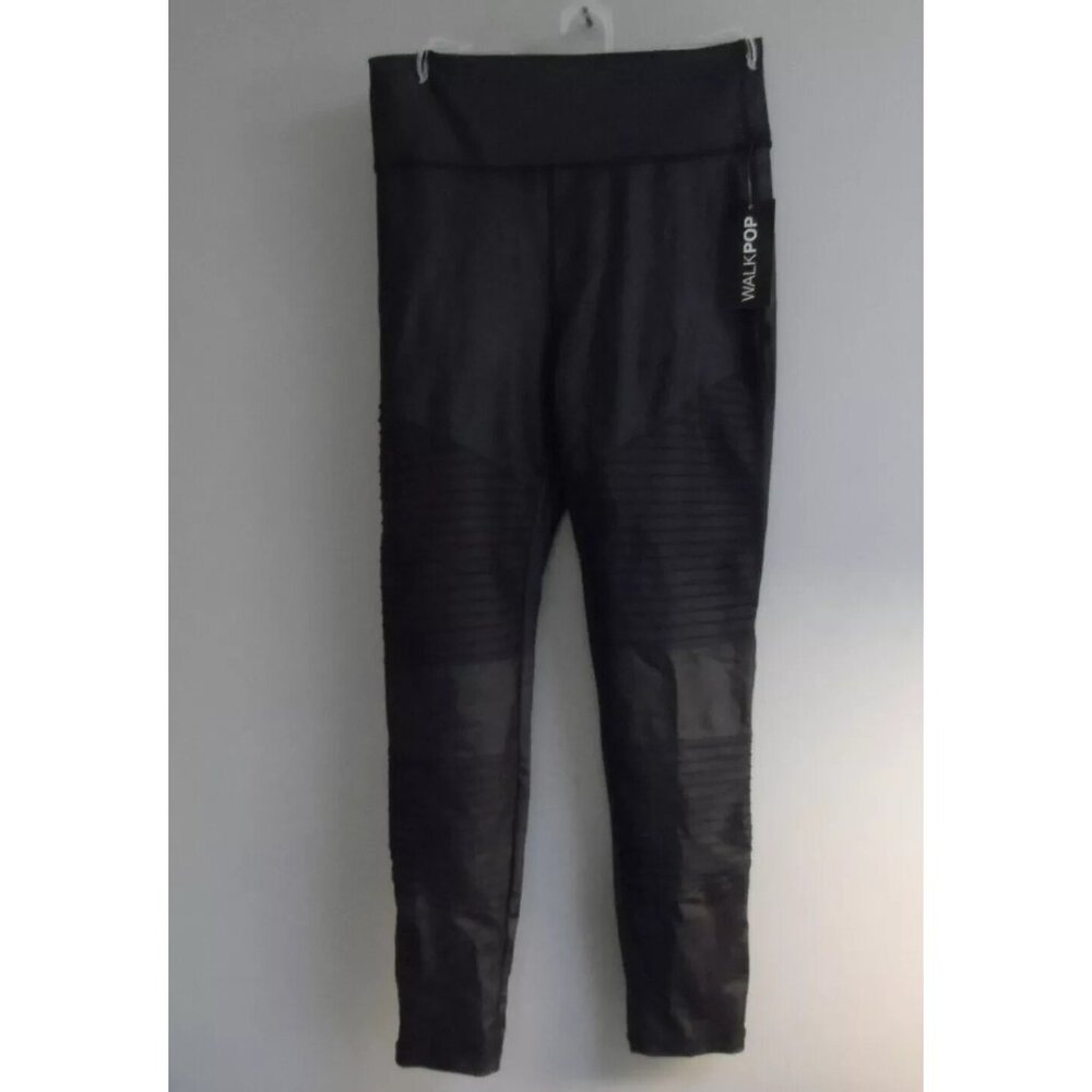 Adore Me Women's Walkpop Style# 09042  Leggings Black Size 4X  New !!